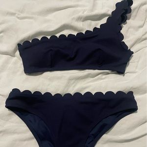 Cupshe navy bikini size small